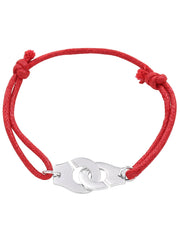 Load image into Gallery viewer, Bracelet Handcuffs Rope Sterling Silver 925