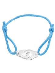 Load image into Gallery viewer, Bracelet Handcuffs Rope Sterling Silver 925