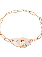 Load image into Gallery viewer, Bracelet handcuff chain silver 925 zircon - Maison Ming