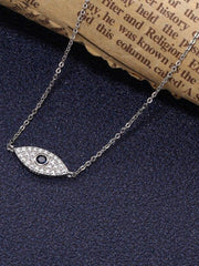 Load image into Gallery viewer, Bracelet Black Eye silver 925 zircon - Maison Ming