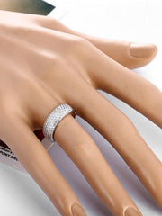 Load image into Gallery viewer, Ring Thousand Diamonds silver and zircon - Maison Ming