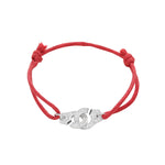 Load image into Gallery viewer, Bracelet Handcuffs Rope Sterling Silver 925
