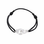 Load image into Gallery viewer, Bracelet Handcuffs Rope Sterling Silver 925
