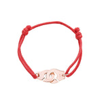 Load image into Gallery viewer, Bracelet Handcuffs Rope Sterling Silver 925
