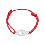 Load image into Gallery viewer, Bracelet Handcuffs Rope Sterling Silver 925
