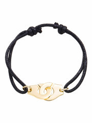 Load image into Gallery viewer, Bracelet Handcuffs Rope Sterling Silver 925