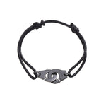 Load image into Gallery viewer, Bracelet Handcuffs Rope Sterling Silver 925
