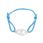 Load image into Gallery viewer, Bracelet Handcuffs Rope Sterling Silver 925
