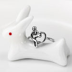 Load image into Gallery viewer, Ring Music Lover silver 925
