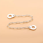 Load image into Gallery viewer, Bracelet handcuff chain silver 925 zircon - Maison Ming
