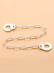 Load image into Gallery viewer, Bracelet handcuff chain silver 925 zircon - Maison Ming