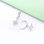 Load image into Gallery viewer, Earrings Starlight silver 925 zircon
