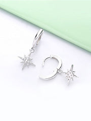 Load image into Gallery viewer, Earrings Starlight silver 925 zircon