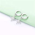 Load image into Gallery viewer, Earrings Starlight silver 925 zircon
