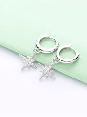 Load image into Gallery viewer, Earrings Starlight silver 925 zircon
