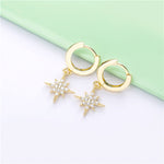 Load image into Gallery viewer, Earrings Starlight silver 925 zircon
