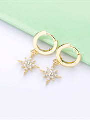 Load image into Gallery viewer, Earrings Starlight silver 925 zircon