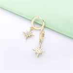 Load image into Gallery viewer, Earrings Starlight silver 925 zircon
