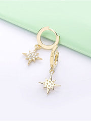 Load image into Gallery viewer, Earrings Starlight silver 925 zircon