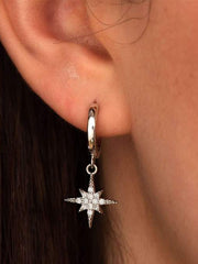 Load image into Gallery viewer, Earrings Starlight silver 925 zircon