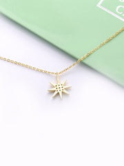 Load image into Gallery viewer, Necklace Snowflake silver 925 zircon