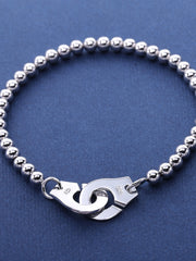 Load image into Gallery viewer, Bracelet Handcuffs Marbles silver 925