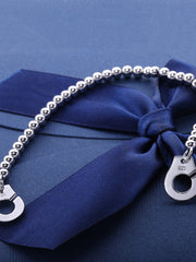 Load image into Gallery viewer, Bracelet Handcuffs Marbles silver 925