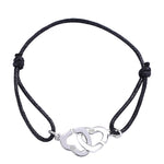Load image into Gallery viewer, Bracelet Hands Handcuffs silver 925
