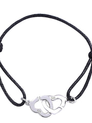 Load image into Gallery viewer, Bracelet Hands Handcuffs silver 925