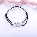 Load image into Gallery viewer, Bracelet Double Heart silver 925 - Maison Ming
