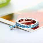 Load image into Gallery viewer, Bracelet Diamond Drop silver 925 zircon - Maison Ming
