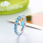 Load image into Gallery viewer, Bracelet Diamond Drop silver 925 zircon - Maison Ming
