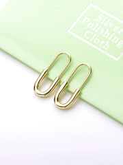 Load image into Gallery viewer, Earrings staples silver 925 - Maison Ming