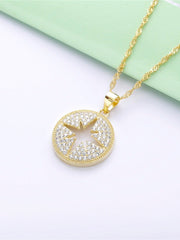 Load image into Gallery viewer, Necklace Talisman silver 925 zircon
