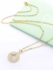Load image into Gallery viewer, Necklace Talisman silver 925 zircon