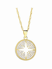 Load image into Gallery viewer, Necklace Talisman silver 925 zircon