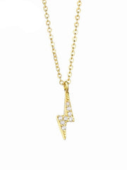 Load image into Gallery viewer, Necklace Thunder silver 925 zircon