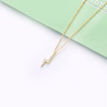 Load image into Gallery viewer, Necklace Thunder silver 925 zircon
