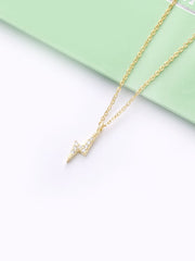 Load image into Gallery viewer, Necklace Thunder silver 925 zircon