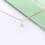Load image into Gallery viewer, Necklace Thunder silver 925 zircon
