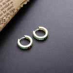 Load image into Gallery viewer, Earrings Sofy silver 925 zircon
