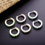 Load image into Gallery viewer, Earrings Sofy silver 925 zircon
