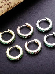 Load image into Gallery viewer, Earrings Sofy silver 925 zircon