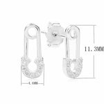 Load image into Gallery viewer, Earrings Make Your Style 3 silver 925 zircon
