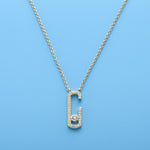 Load image into Gallery viewer, Necklace Diva silver 925 zircon
