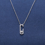 Load image into Gallery viewer, Necklace Diva silver 925 zircon
