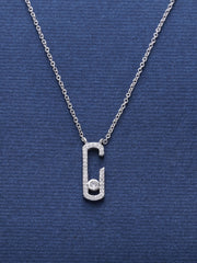 Load image into Gallery viewer, Necklace Diva silver 925 zircon