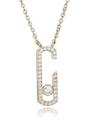 Load image into Gallery viewer, Necklace Diva silver 925 zircon