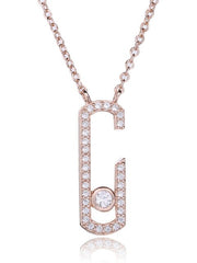 Load image into Gallery viewer, Necklace Diva silver 925 zircon