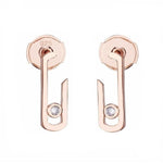 Load image into Gallery viewer, Earrings Jade silver 925 zircon
